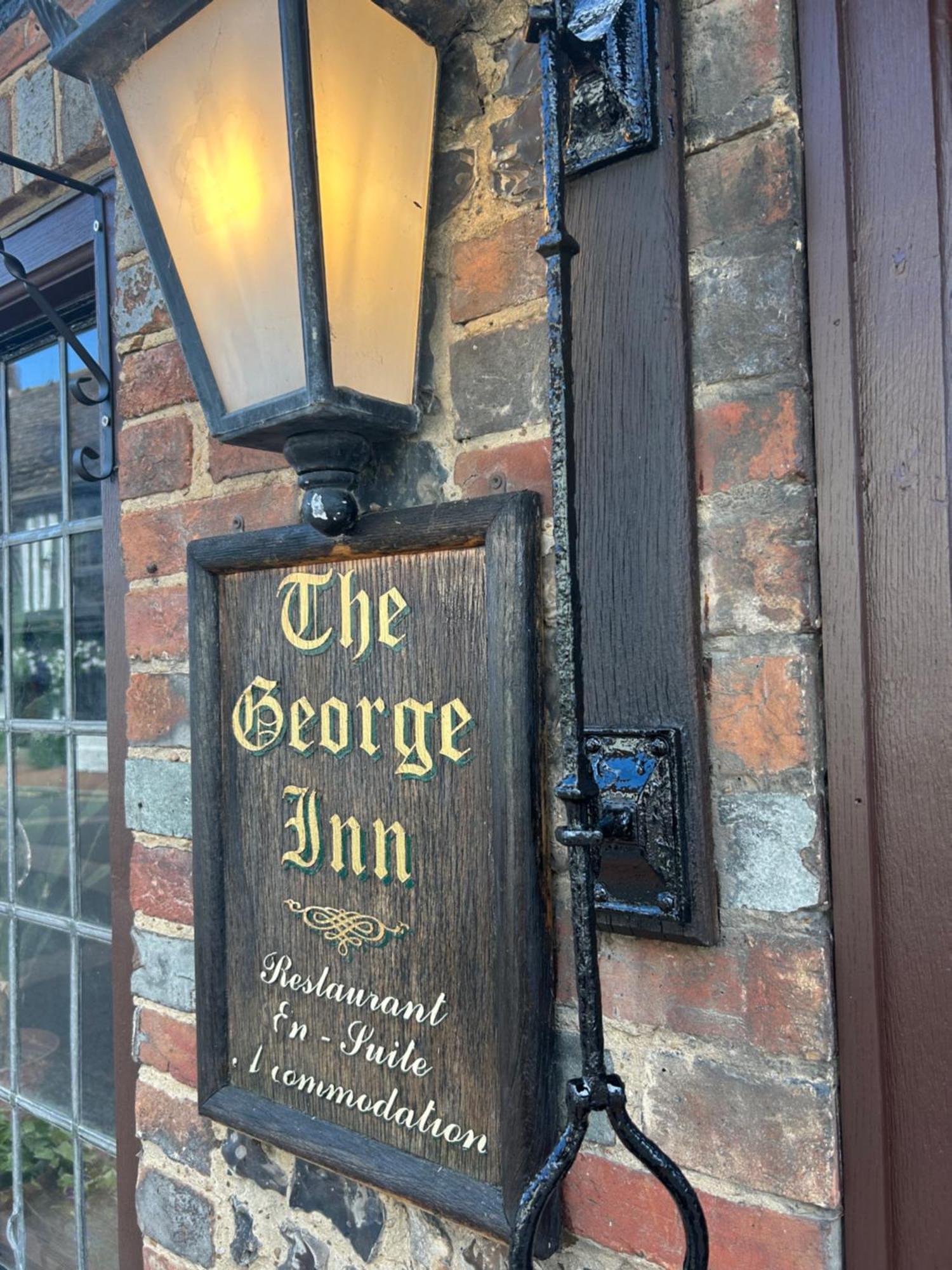 The George Inn Alfriston Exteriör bild