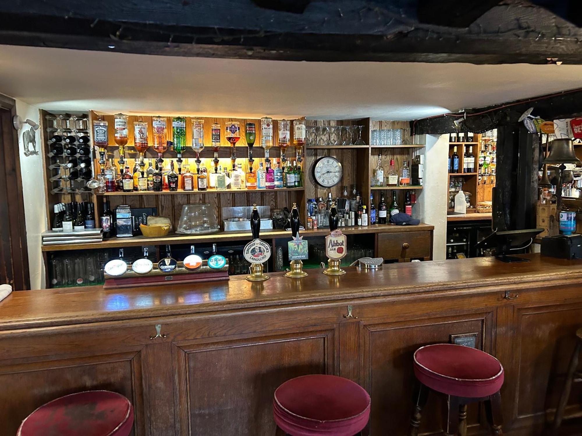 The George Inn Alfriston Exteriör bild